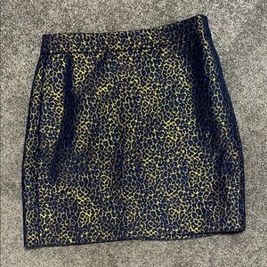 Chic Leopard Print Skirt 00